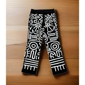 Collector's Adidas x Jeremy Scott x Keith Haring BK2 Tracksuit Pants L (34×33)